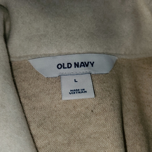 NWT Women's Old Navy Soft Brushed Long Dress Coat - Ivory Cream Winter White - Picture 16 of 16